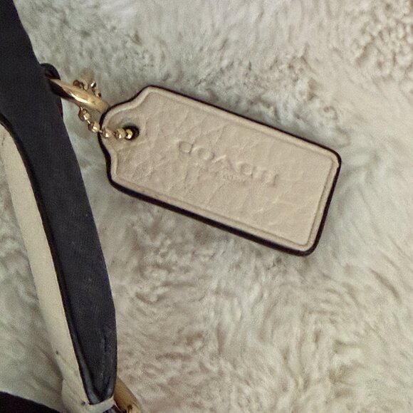 Coach Mini Charlie Cream Pebble Leather Backpack A1881 F28995 main image 11